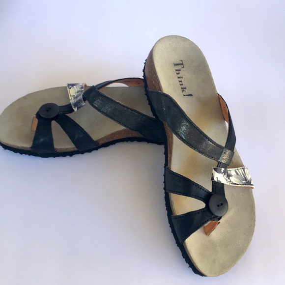 NWOT Think! Julia sandals - Picture 2 of 12